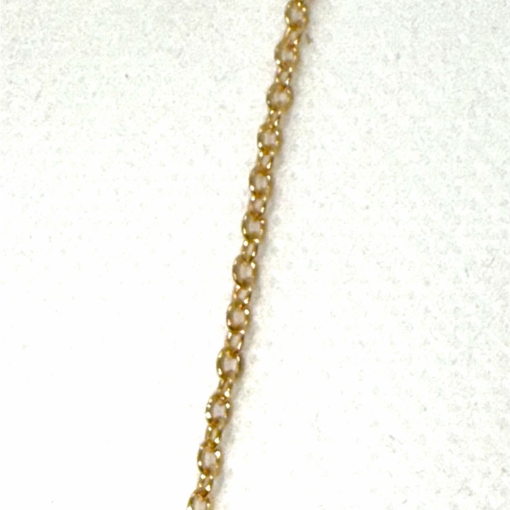 Gold Toned Floral Drop Earrings - Picture 5 of 6